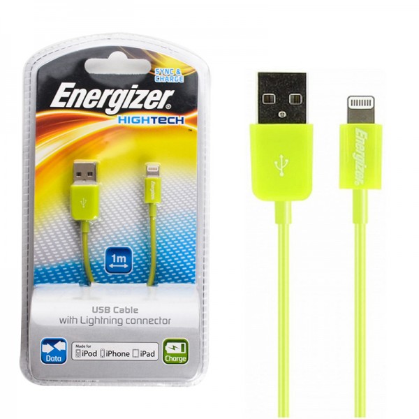 کابل-آیفون-lightning-انرجایزر-energizer-طول-1-متر-مدل-d-lcaehusyipgr2